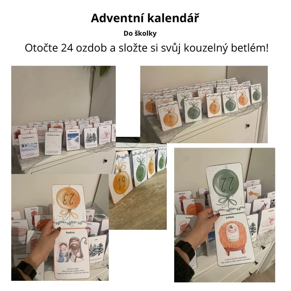 Adventní kalendář Betlém🎄