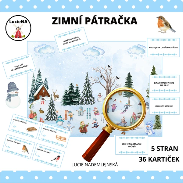 ZIMNÍ PÁTRAČKA