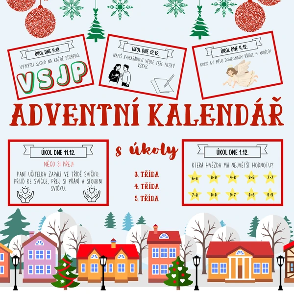 Adventní kalendář s úkoly