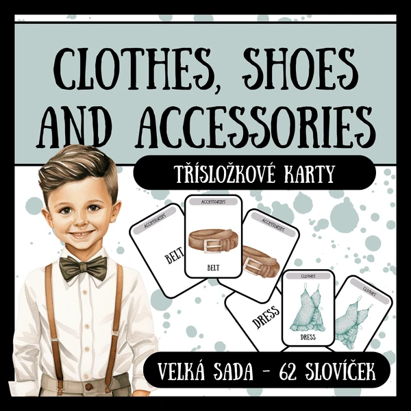 CLOTHES, SHOES AND ACCESSORIES - VELKÁ SADA