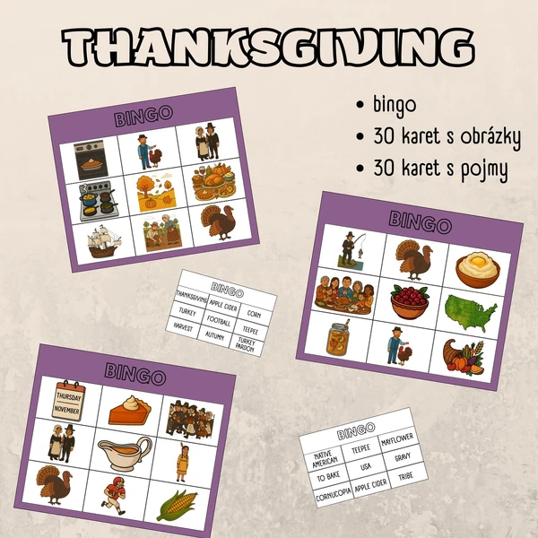 Thanksgiving - bingo