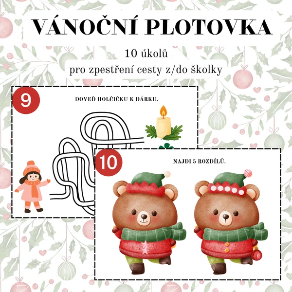 Vánoční plotovka