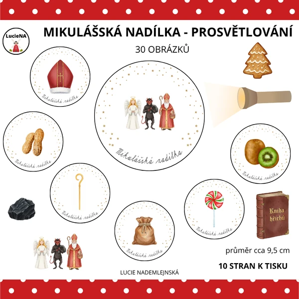MIKULÁŠSKÁ NADÍLKA PROSVĚTLOVÁNÍ