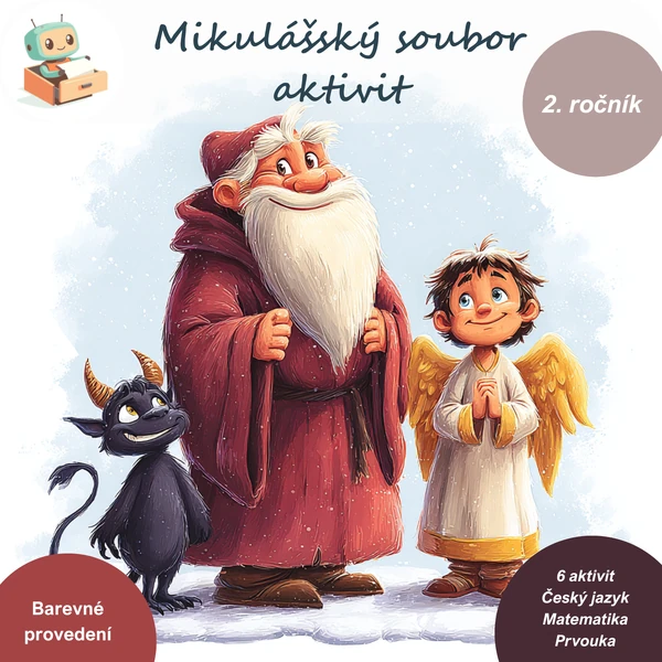 Mikulášský soubor aktivit.