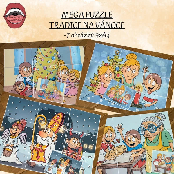 MEGA PUZZLE: VÁNOCE