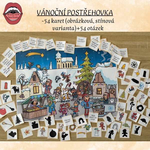 VÁNOČNÍ POSTŘEHOVKA