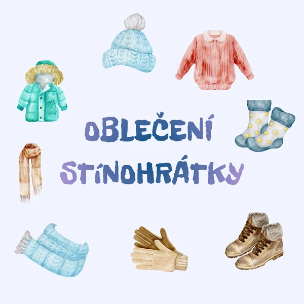 Zimní oblečení - stínohrátky