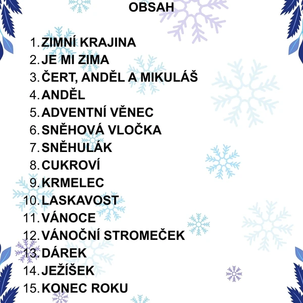 Básničky s pohybem PROSINEC