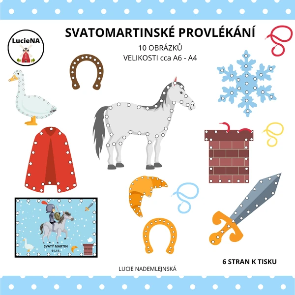 SVATOMARTINSKÉ PROVLÉKACÍ OBRÁZKY