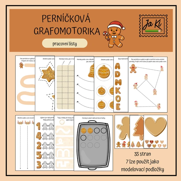 Perníčková grafomotorika