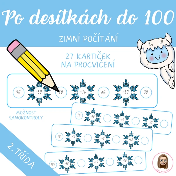 POČETNÍ ŘETĚZEC - po desítkách do 100