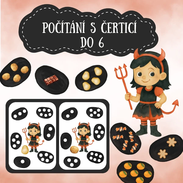 Počítání s čerticí do 6