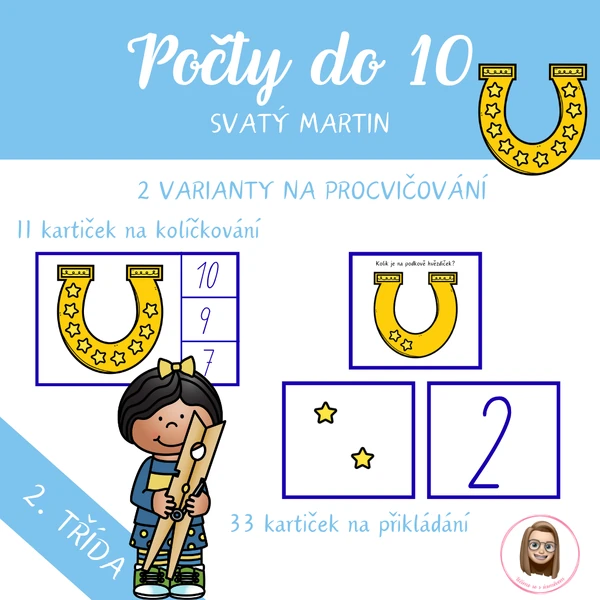 SV. MARTIN - počty do 10