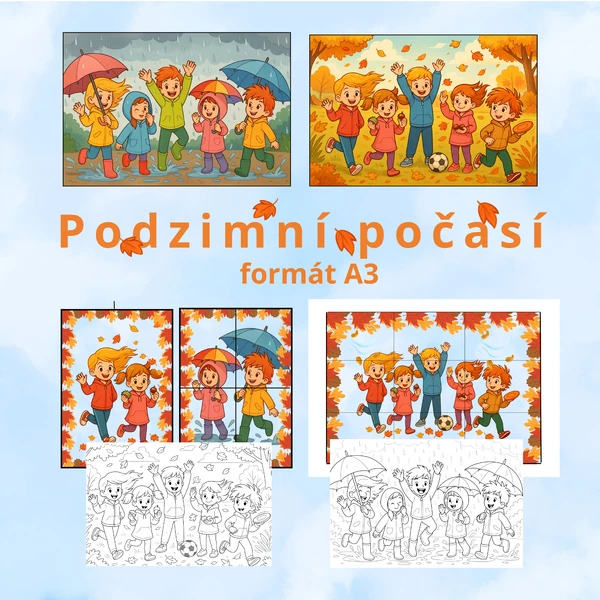 Podzimní počasí formát A3