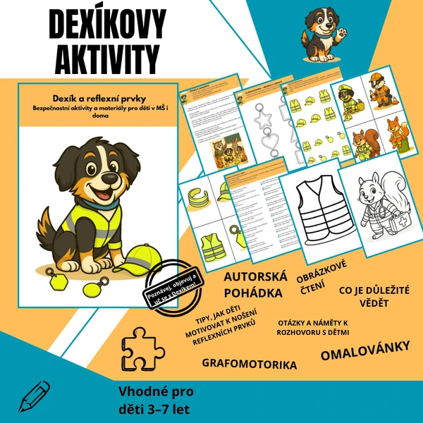 Dexík a reflexní prvky 