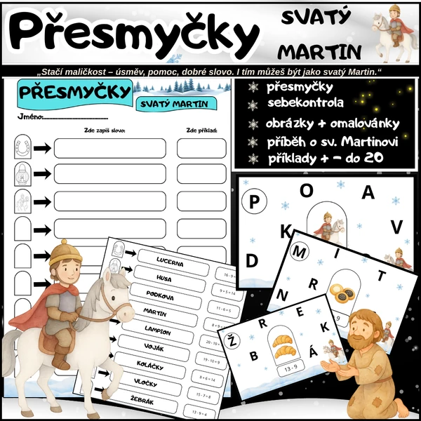 Přesmyčky - sv. Martin 