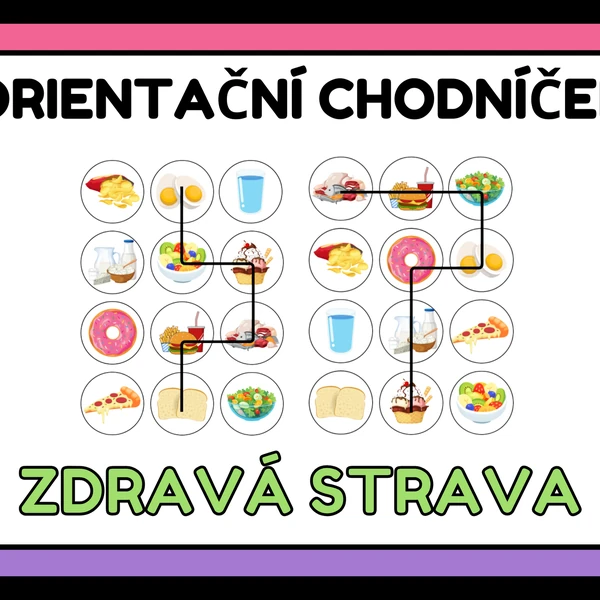 Orientační chodníček - Zdravá strava / Jídlo