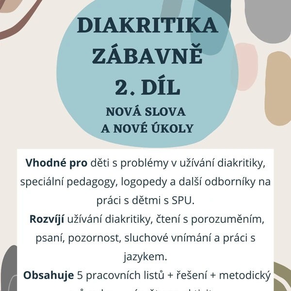 Diakritika zábavně - 2. díl