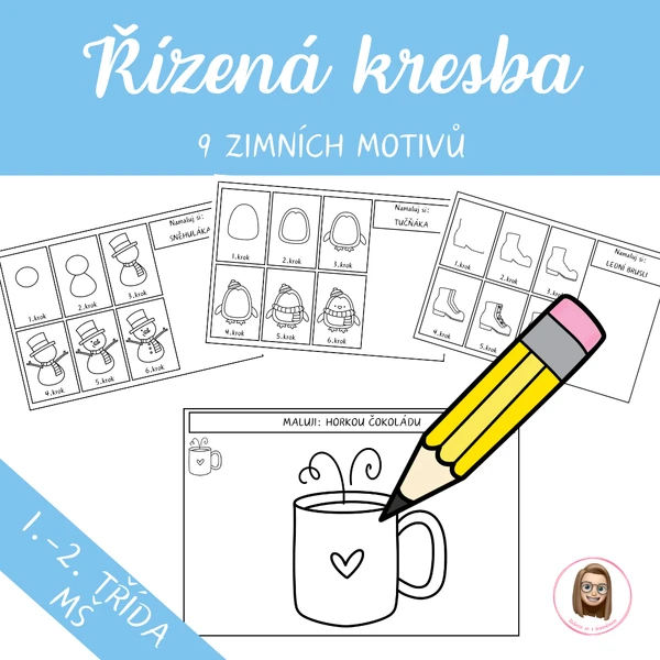Řízená kresba - ZIMA