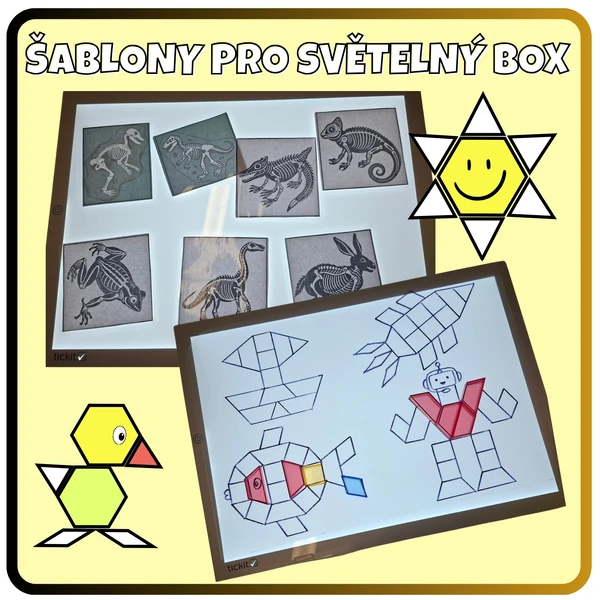 Šablony pro světelný box