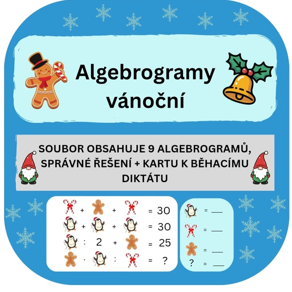 Vánoční algebrogramy 
