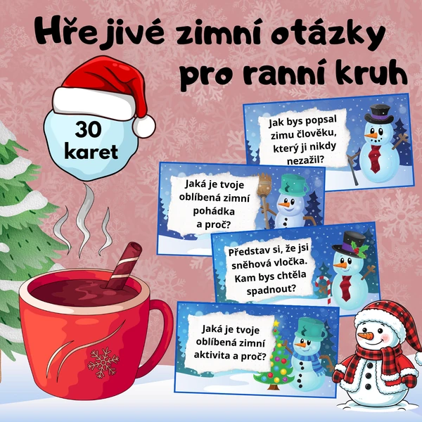 HŘEJIVÉ ZIMNÍ OTÁZKY PRO RANNÍ KRUHY