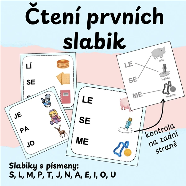 Čtení prvních slabik