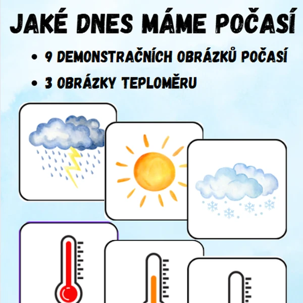 Jaké dnes máme počasí? 
