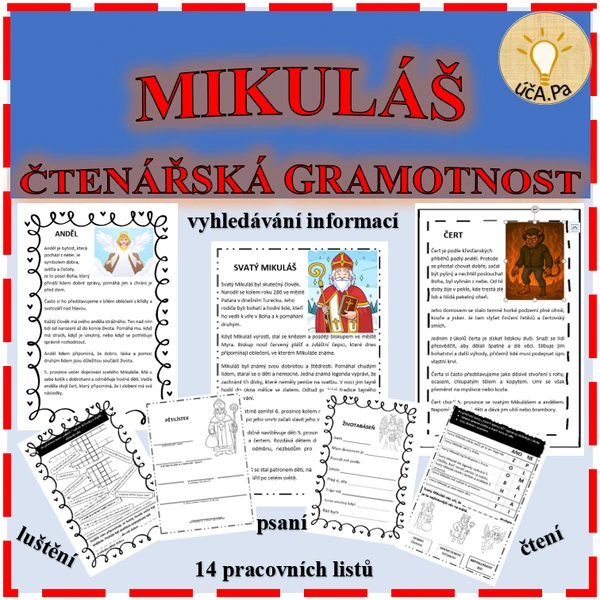 MIKULÁŠ - ČTENÁŘSKÁ GRAMOTNOST