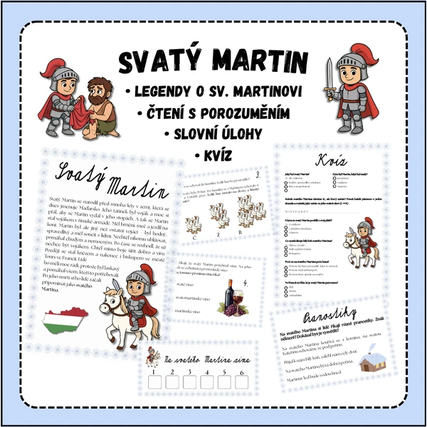 Stezka - svatý Martin