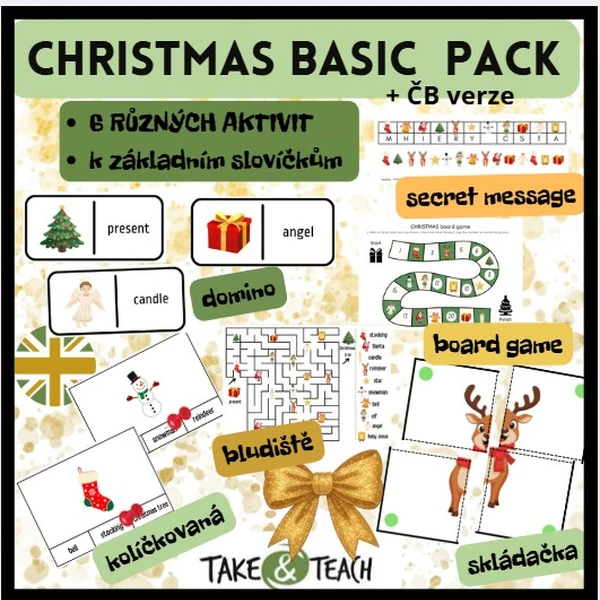 CHRISTMAS BASIC PACK - VÁNOCE - základní balíček