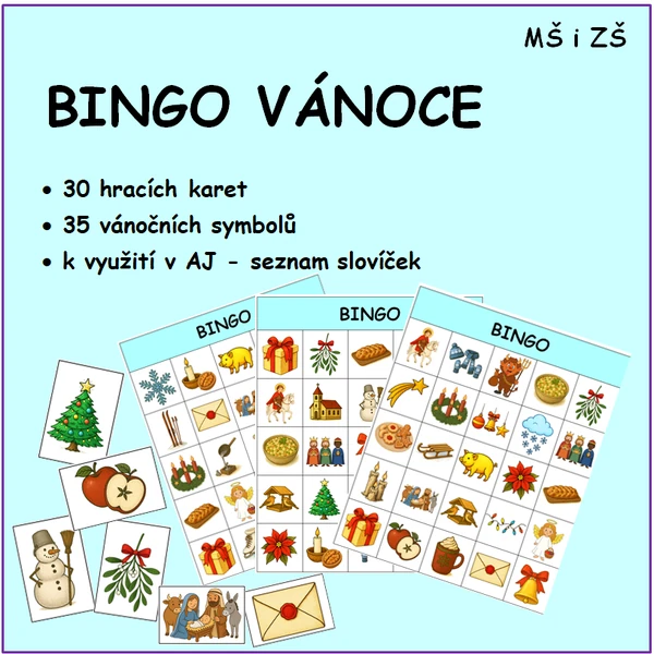 BINGO VÁNOCE