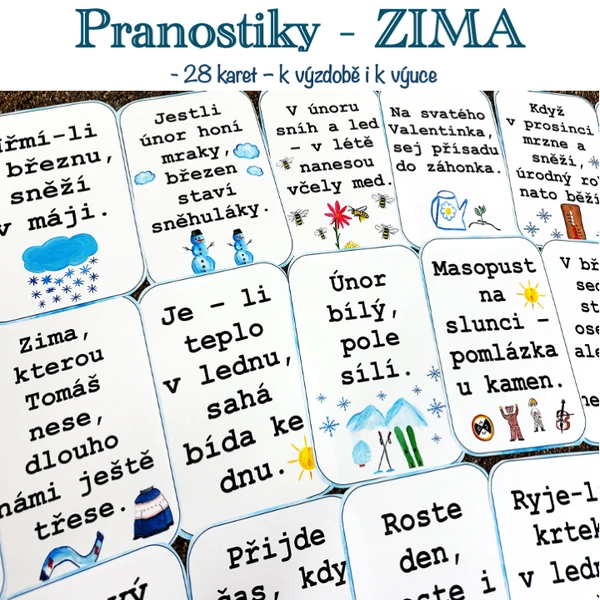 ZIMA - Pranostiky