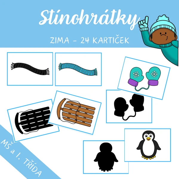 ZIMA - stínohrátky