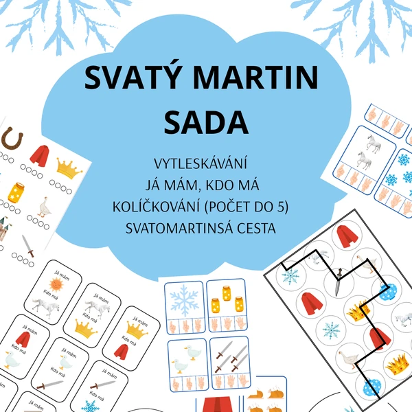 Svatý Martin - celá sada