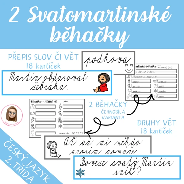 SV. MARTIN - běhačky do češtiny