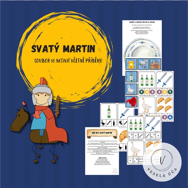 SV. MARTIN- 14 výukových aktivit