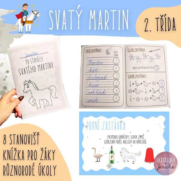 Svatý Martin - knížka, stezka