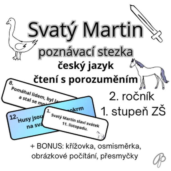 Svatý Martin - poznávací stezka a luštění
