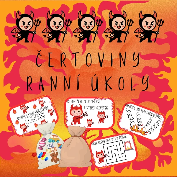 ČERTOVINY - ranní úkoly