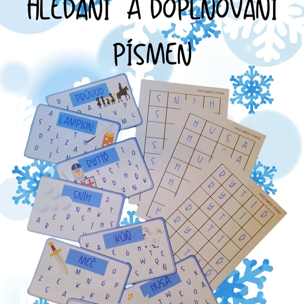 SVATÝ MARTIN - hledání písmen