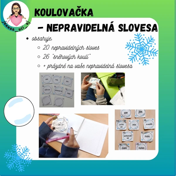 AJ - Koulovačka - nepravidelná slovesa