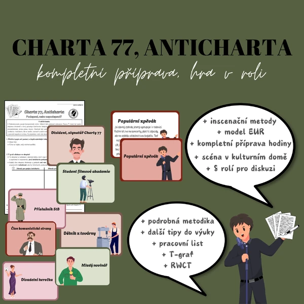 CHARTA 77, ANTICHARTA: KOMPLETNÍ PŘÍPRAVA, HRA V ROLI