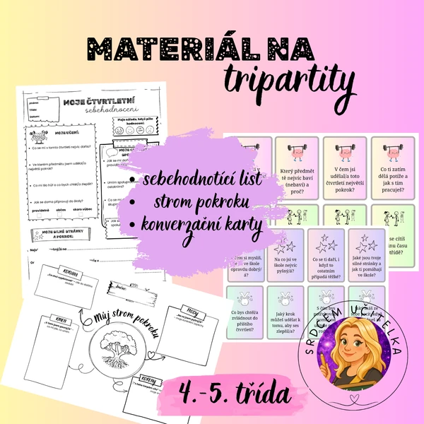 Materiál na tripartity
