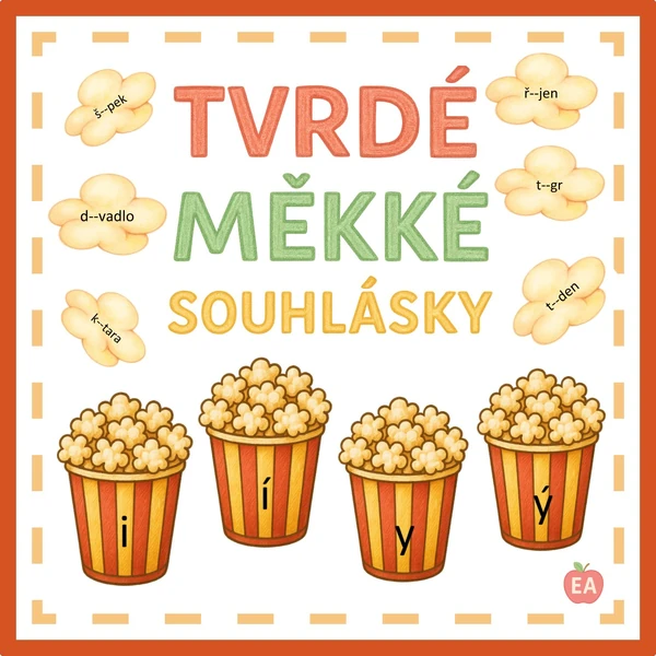 Tvrdé/měkké souhlásky