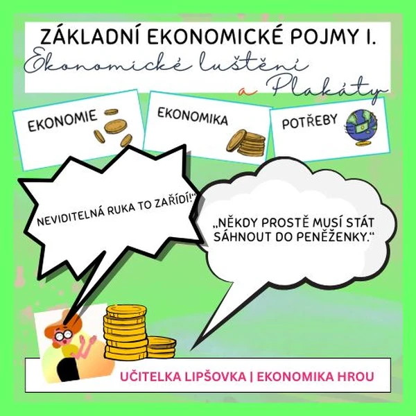 EKONOMIKA | ZÁKLADNÍ EKONOMICKÉ POJMY I: Mikroekonomie, makroekonomie (suplovací)