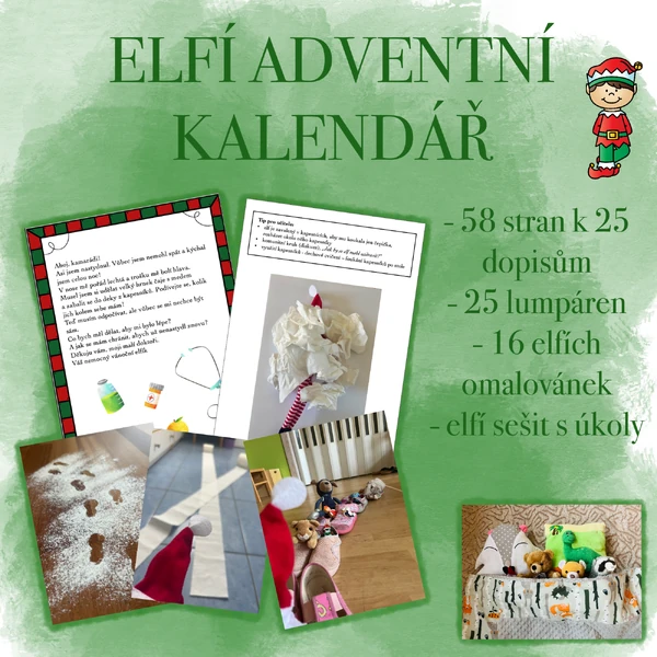 Elfí adventní kalendář