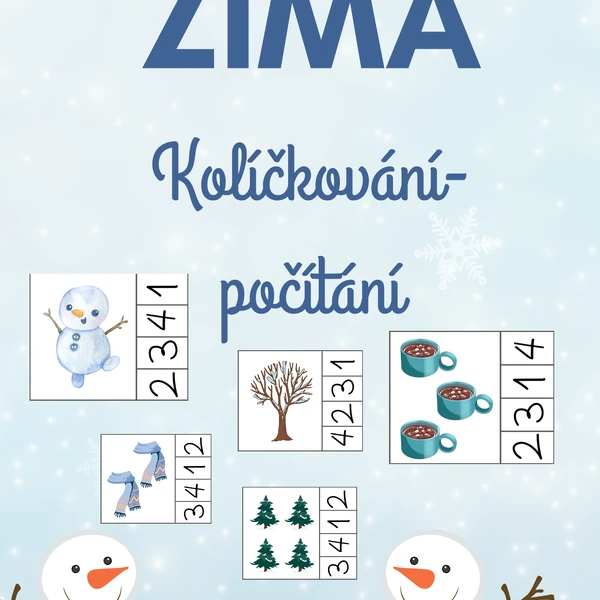 Zima kolíčkování