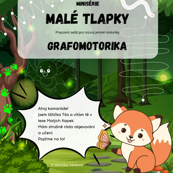 MALÉ TLAPKY - GRAFOMOTORIKA