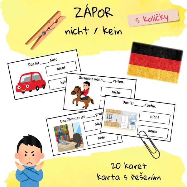 Zápor nicht / kein
